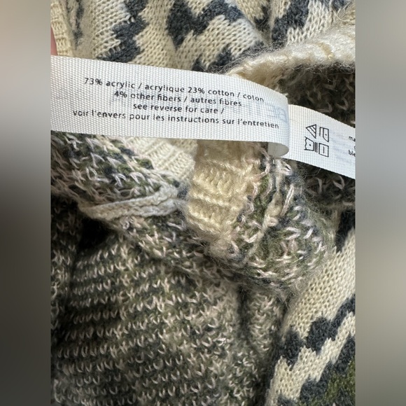 Bethany Mota | Open Front Oversized Shawl Cardigan | Size Small - Picture 3 of 10